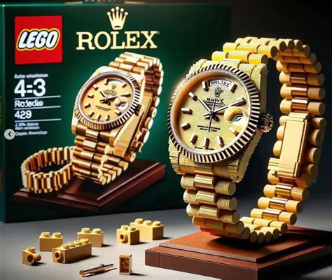 rolex lego